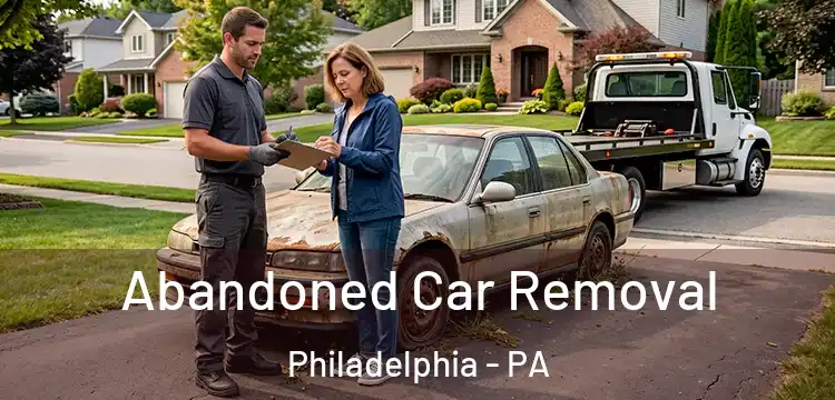 Abandoned Car Removal Philadelphia - PA