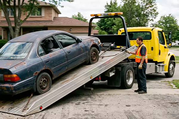 Same-Day Junk Car Removal in Philadelphia, PA