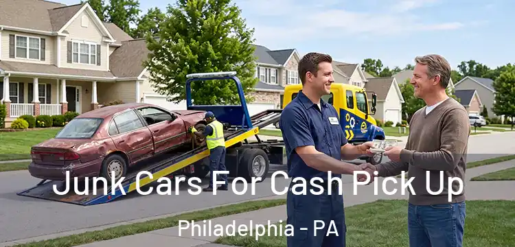  Junk Cars For Cash Pick Up Philadelphia - PA